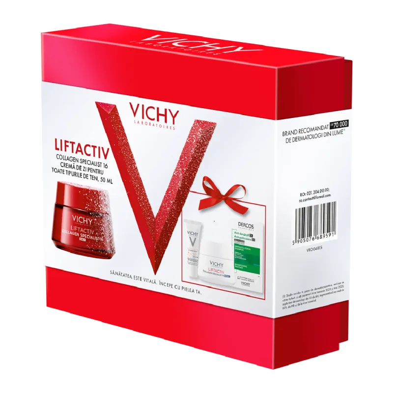 Trusa Crema de zi Liftactiv Collagen Specialist 16, 50 ml, Vichy — preț și oferte