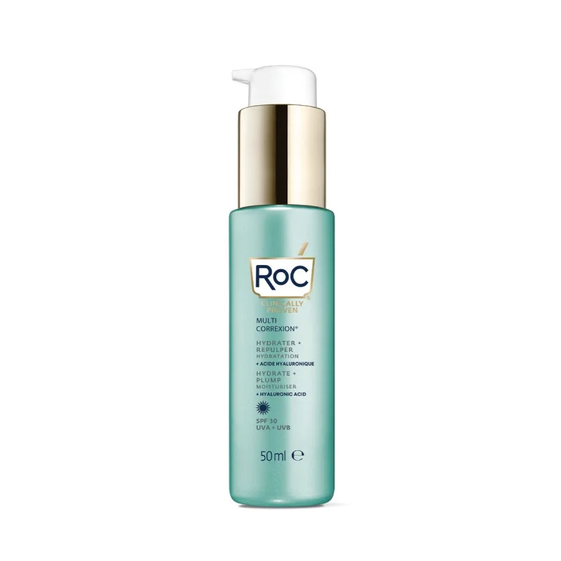 Crema hidranta de zi cu SPF30 Multi Correxion Hydrate + Plump, 50ml, RoC — preț și oferte