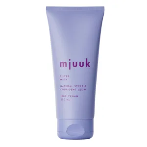 Masca neutralizatoare pentru par blond, vopsit si gri, Silver, 200 ml, Mjuuk