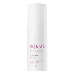 Hairspray mini cu fixare puternica fara parfum Naked Sense, 50 ml, Mjuuk