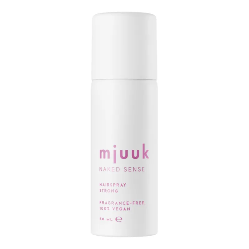 Hairspray mini cu fixare puternica fara parfum Naked Sense, 50 ml, Mjuuk — preț și oferte