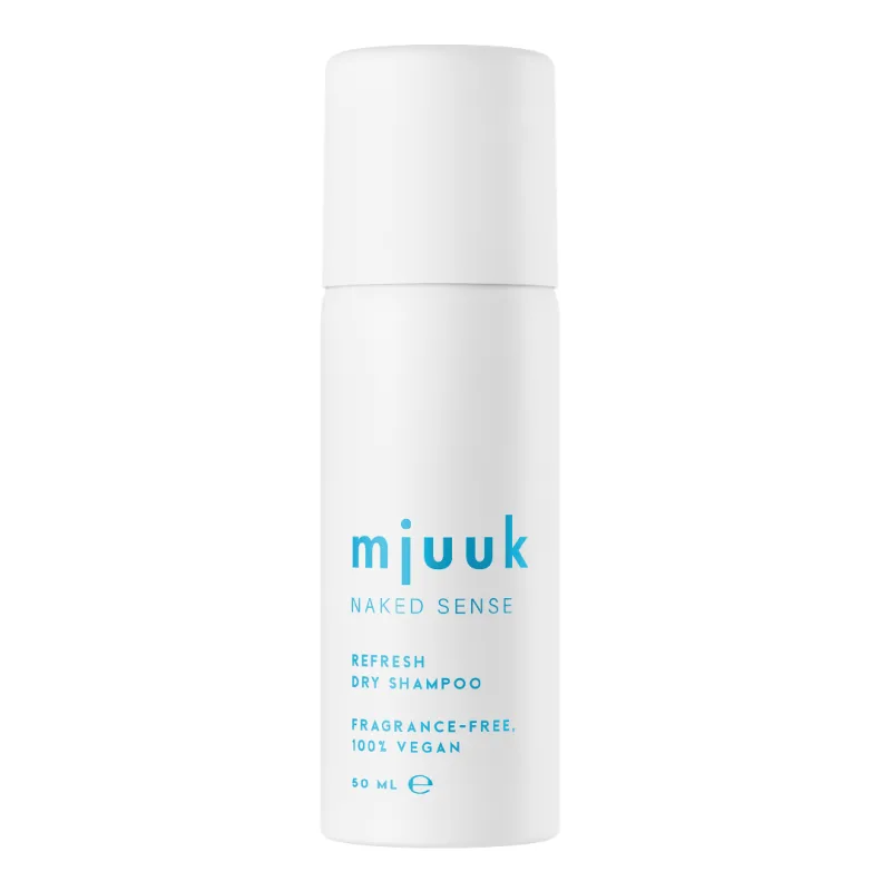 Sampon uscat revigorant, fara parfum, Naked Sense, 50 ml, Mjuuk — preț și oferte