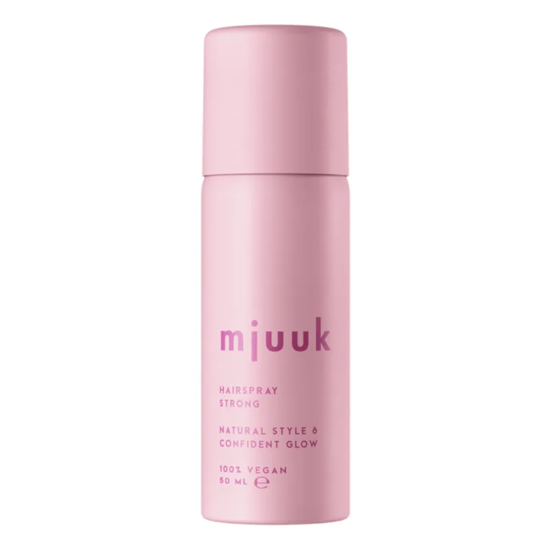 Hairspray mini cu fixare puternica Styling, 50 ml, Mjuuk — preț și oferte