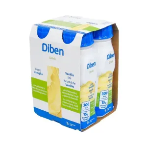 Bautura Diben cu aroma de vanilie, 4x200ml, Fresenius Kabi