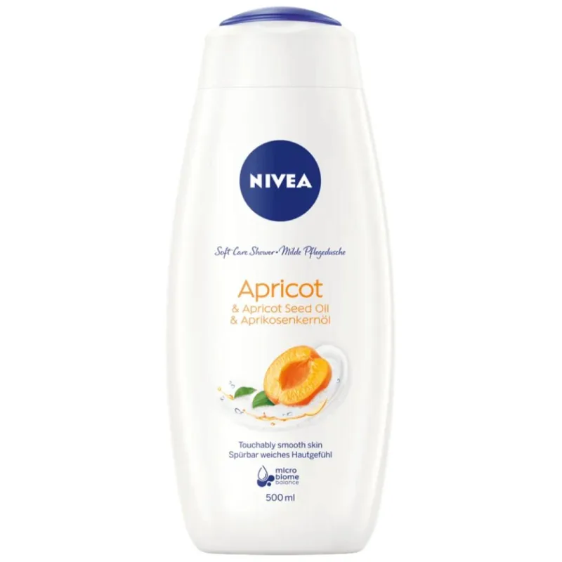 Gel de dus Apricot & Apricot Seed Oil, 500ml, Nivea — preț și oferte