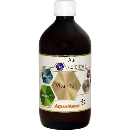 Aur coloidal Vital-Pur 10ppm, 480ml, Aghoras — preț și oferte