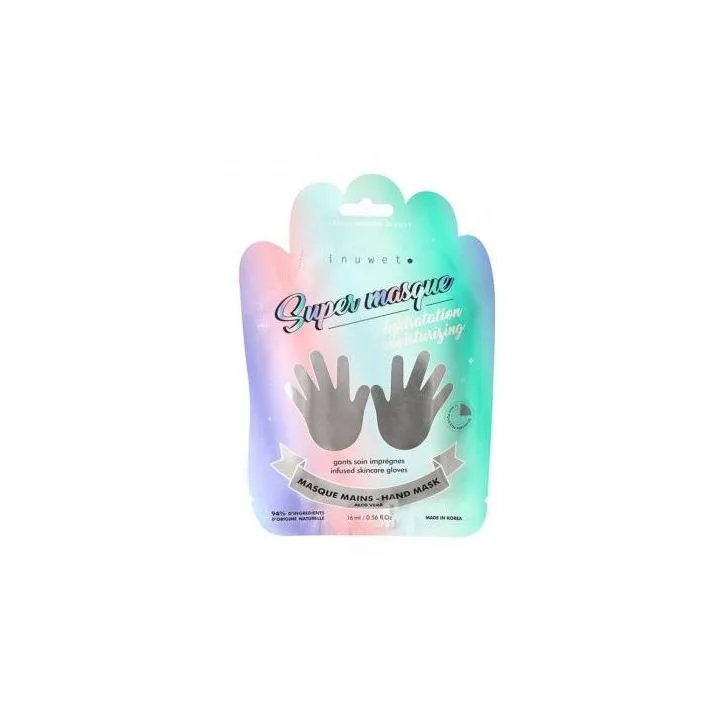 Masca hidratanta tip manusa pentru maini cu aloe vera, 16ml, Inuwet — preț și oferte