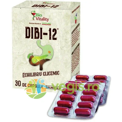 Dibi 12 (Echilibru Glicemic) 30cps BIO VITALITY — preț și oferte