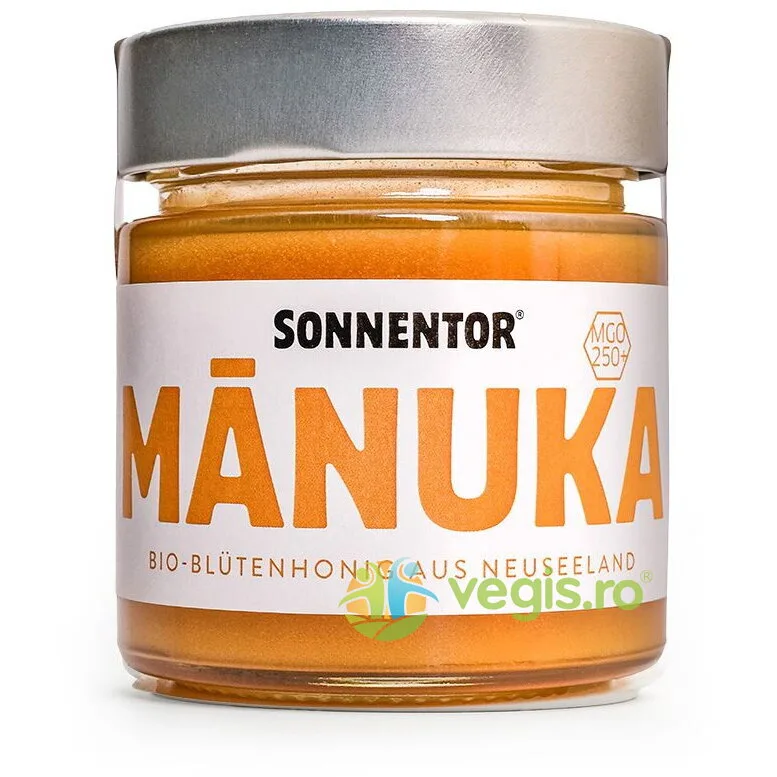 Miere de Manuka MGO 250+ Ecologica/Bio 250g SONNENTOR — preț și oferte