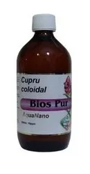 Cupru Coloidal Bios Pur 10ppm, 480ml, Aghoras — preț și oferte