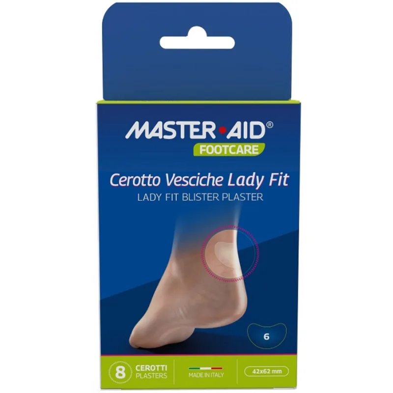 Plasturi hidrocoloidali sterili pentru bășici Lady Fit Foot Care Master-Aid, 6 bucăți Origomedical — preț și oferte
