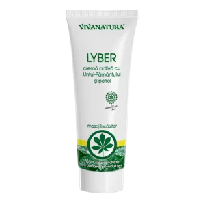 Crema Lyber antireumatica cu untul pamantului si petrol 250ml - Viva Natura
