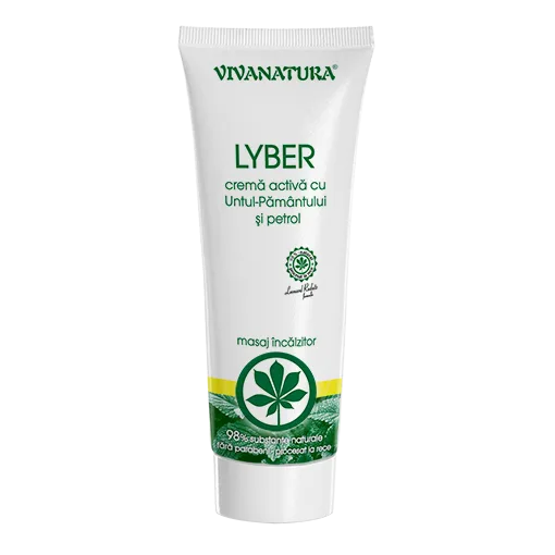 Crema Lyber antireumatica cu untul pamantului si petrol 250ml - Viva Natura — preț și oferte
