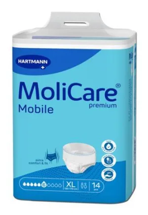 Hartmann Molicare Premium Mobile Chilot pentru incontinenta XL 14 bucati
