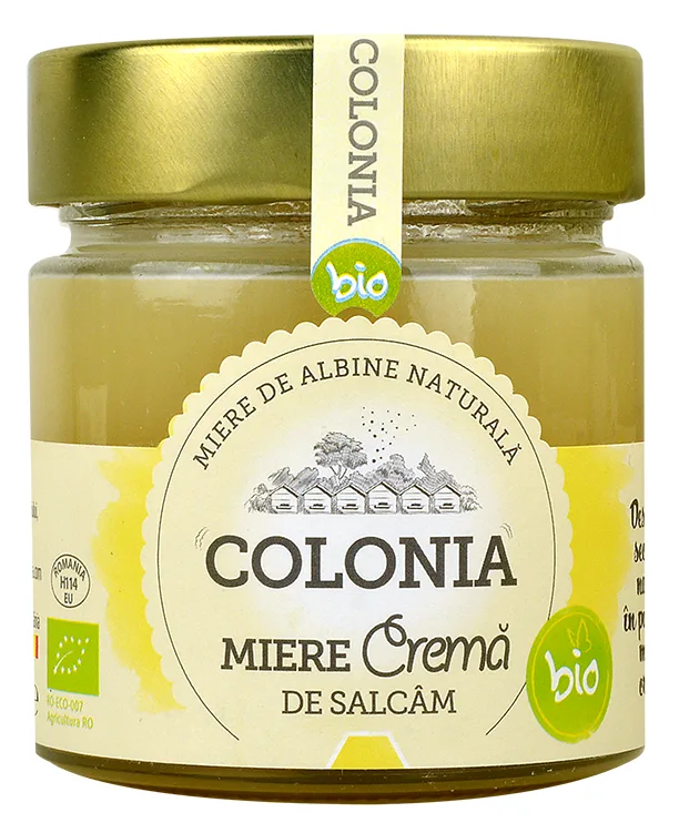 Miere crema de salcam Bio, 270g, Colonia — preț și oferte