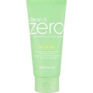 Clean It Zero Tea Tree Pore Peeling Gel exfoliant cu BHA, 120 ml, BANILA CO