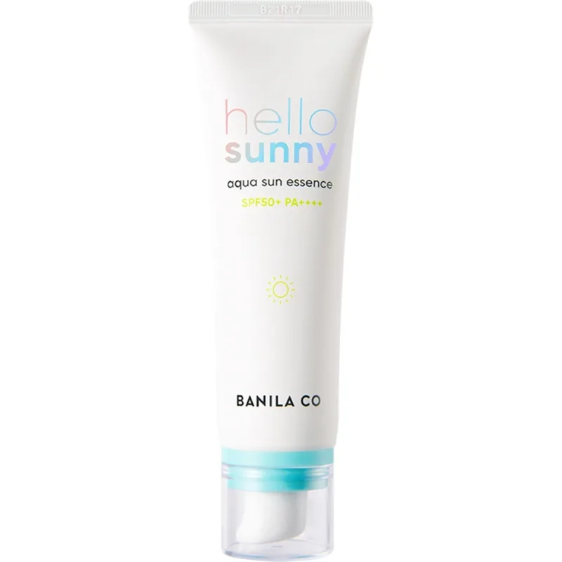 Hello Sunny Aqua Sun Essence SPF50+ PA++++, cremă de protecție solară tip esență, 50 ml, BANILA CO — preț și oferte
