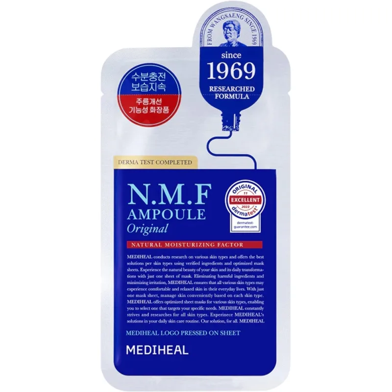Masca de fața pentru hidratare, N.M.F Ampoule Sheet Mask Original, 27 ml, Mediheal — preț și oferte