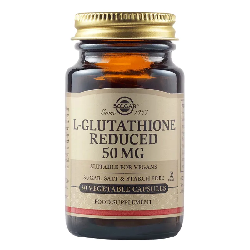 L-Glutation redus 50 mg, 30 capsule, Solgar — preț și oferte