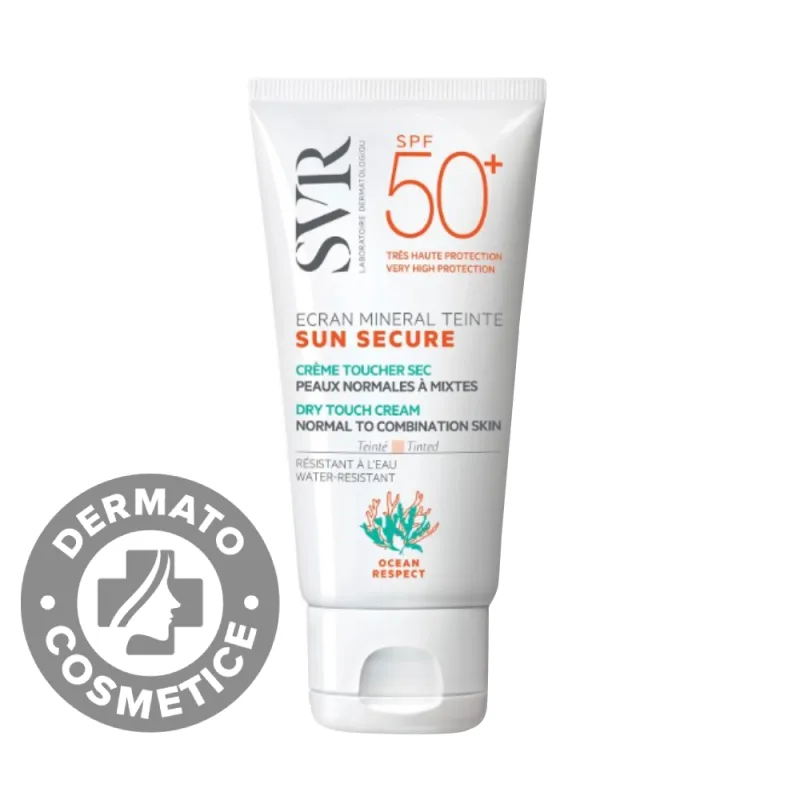 Crema nuantatoare pentru piele normala si mixta cu SPF 50+ Sun Secure, 50ml, SVR — preț și oferte