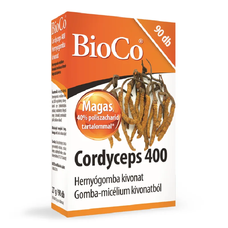 Cordyceps 400, 90 comprimate, BioCo — preț și oferte