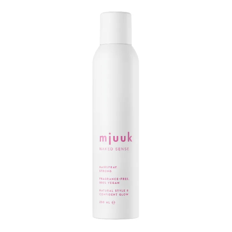 Hairspray cu fixare puternica fara parfum Naked Sense, 250 ml, Mjuuk — preț și oferte
