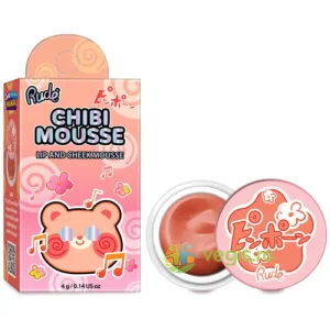 Blush si Balsam de Buze 2 in 1 Tip Mousse Chibi Mousse Nuanta Fuzzy 4g