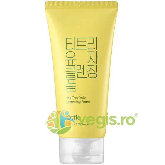 Spuma de Curatare cu Arbore de Ceai si Yuja 120ml OTTIE — preț și oferte