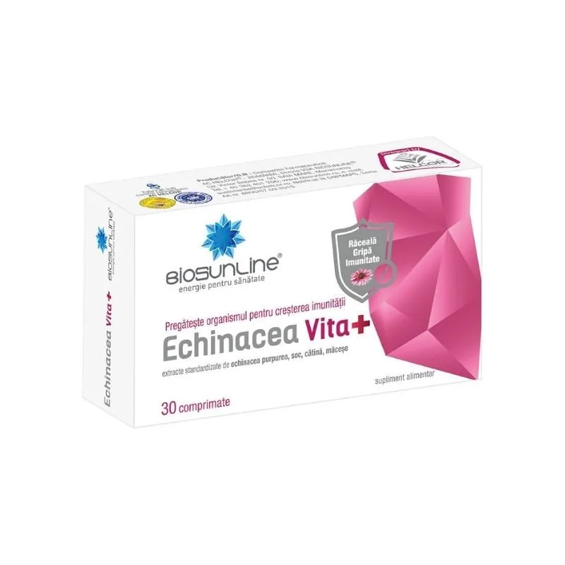 Echinacea Vita Plus, 30 comprimate, Helcor HELCOR BAIA MARE — preț și oferte