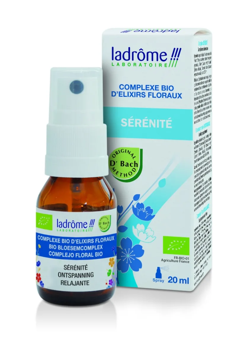 Spray cu complex din elixiruri florale Eco Bach Relaxare, 20ml, Ladrome — preț și oferte