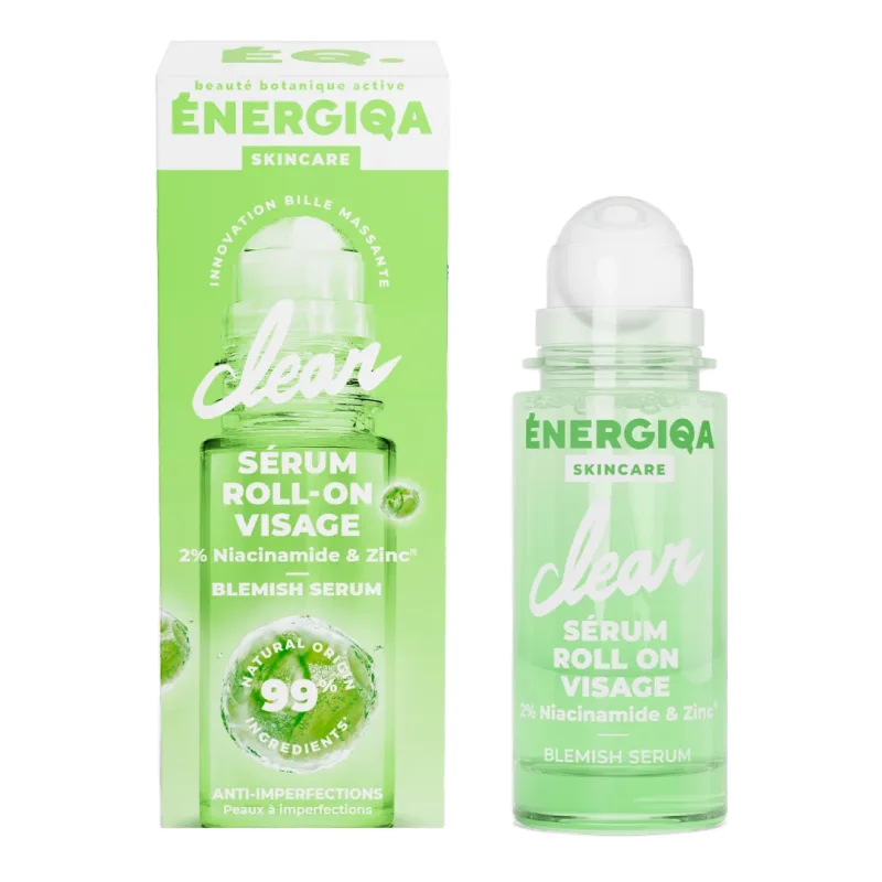 Ser roll-on pentru fata cu niacinamide si zinc, 30 ml, Energie Fruit — preț și oferte