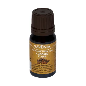 Ulei esential natural si pur de cuisoare, 10ml, Savonia