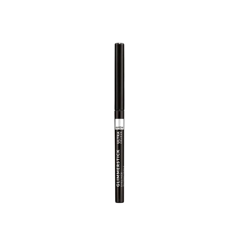 Creion retractabil pentru contur ochi Glimmerstick Brown Black, 0.28g, Avon — preț și oferte