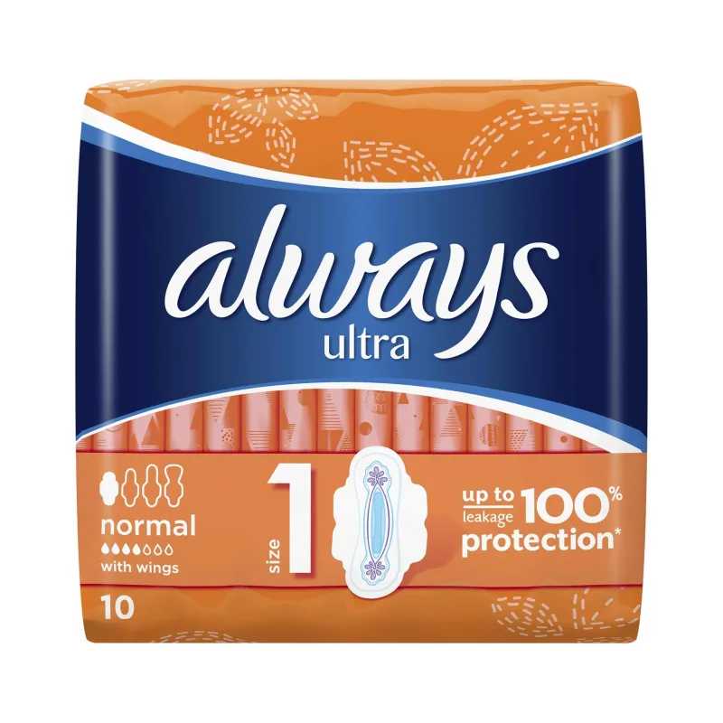 Always Ultra  Normal  Plus Absorbante 10 bucati — preț și oferte