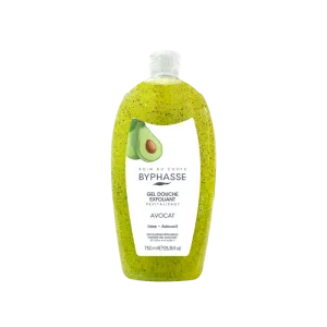 Gel de dus exfoliant cu Avocado, 750ml, Byphasse