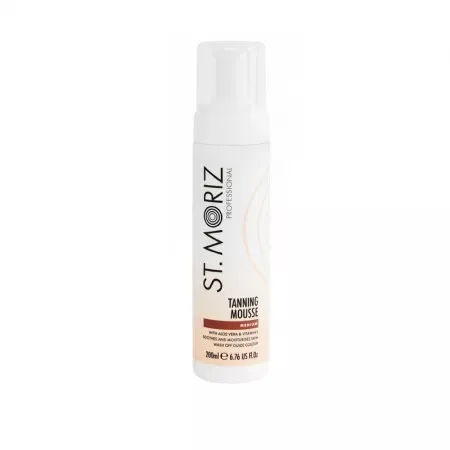 Spuma autobronzanta Proffesional Mousse Medium, 200ml, St. Moriz — preț și oferte