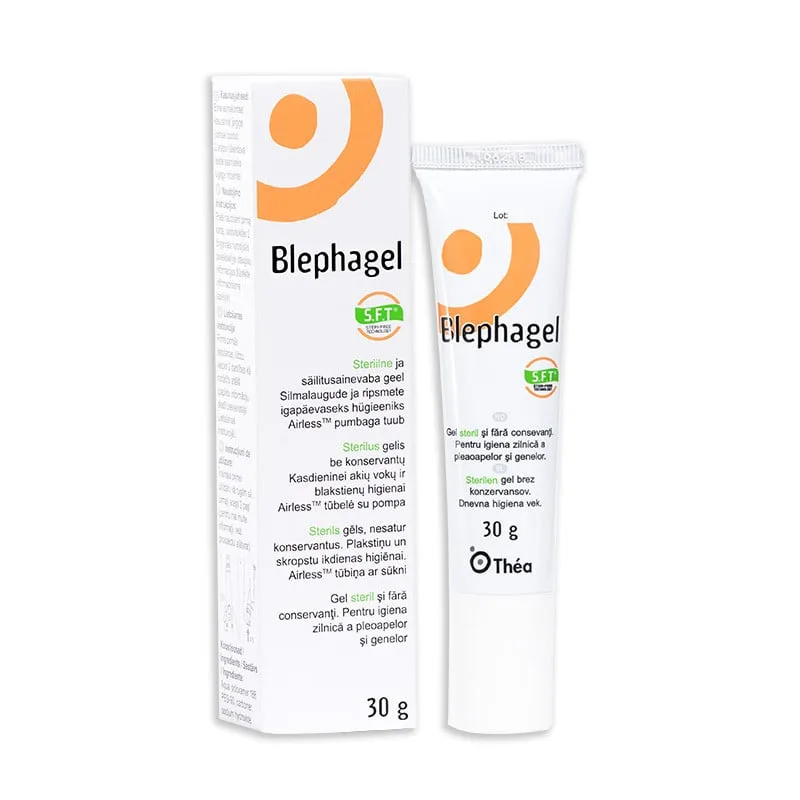 Blephagel, 30 g gel, supliment igiena pleoapelor si genelor LABORATOIRES THEA — preț și oferte