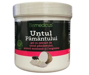 Untul Pământului + Arnică + L-Arginină, 250 ml, Biomedicus