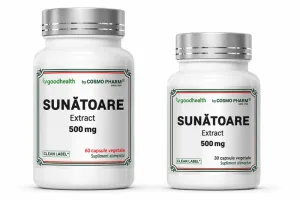 Sunătoare Extract 500 mg, 60 + 30 Capsule, Cosmopharm