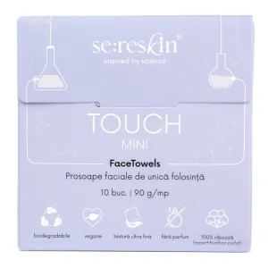 Prosoape faciale de unică folosință Touch Mini, 10 bucăți, Se:Reskin