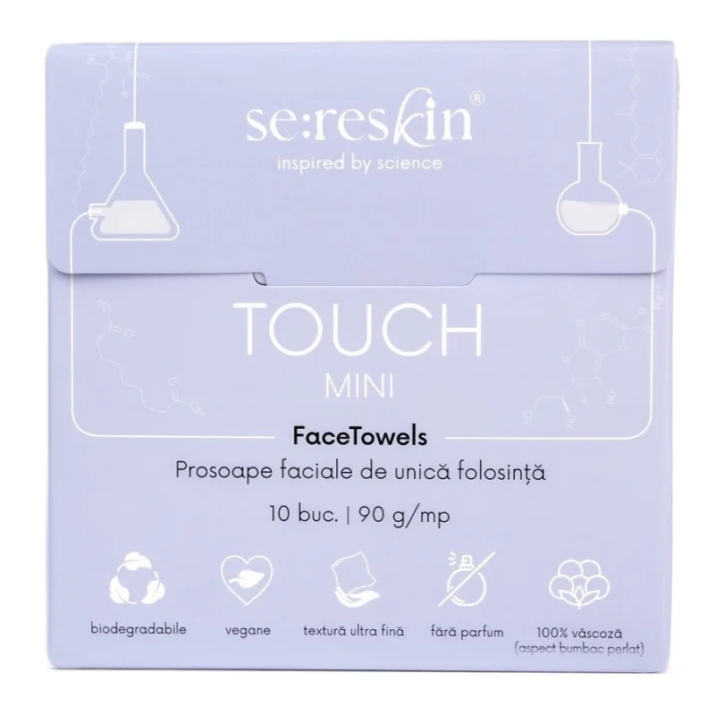 Prosoape faciale de unică folosință Touch Mini, 10 bucăți, Se:Reskin — preț și oferte