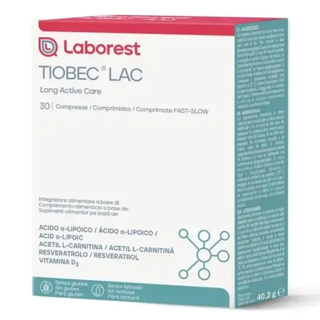 Tiobec Lac 30 comprimate Laborest — preț și oferte