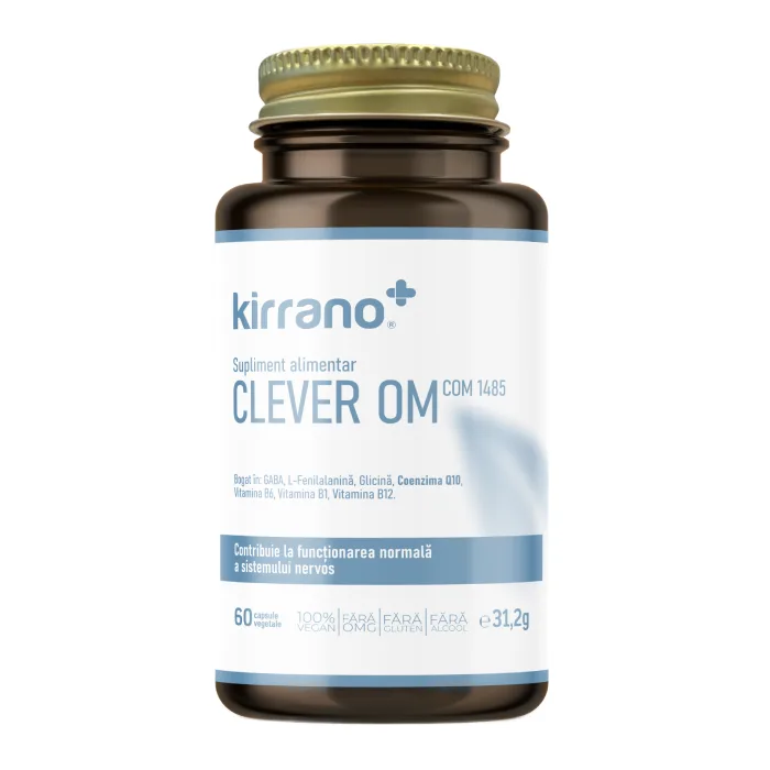 Vitamine Clever Om Com1485, 60 capsule, Kirrano — preț și oferte