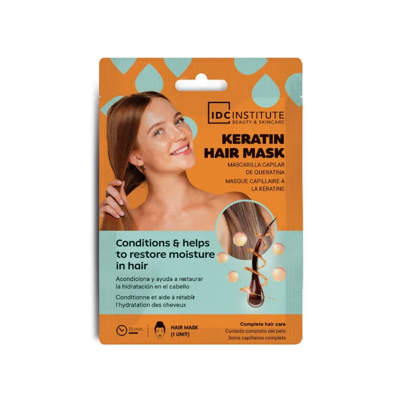 Masca de par cu keratina, 25ml, IDC Institute — preț și oferte