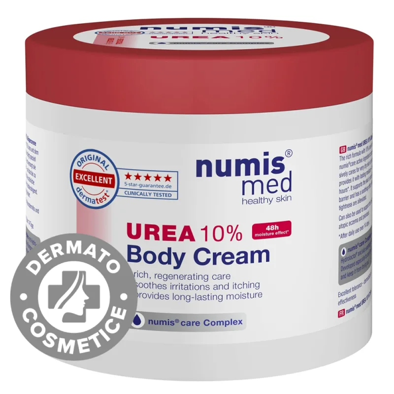 Crema corp cu uree 10%, 400ml, Numismed — preț și oferte