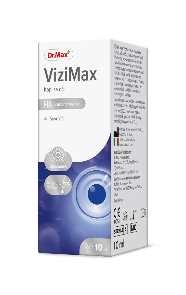 Dr. Max ViziMax picaturi oftalmice, 10ml — preț și oferte