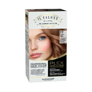Vopsea permanenta Plex Rebuilder Nr. 7.7 Cinnamon Blonde, 100ml, Il Salone Milano