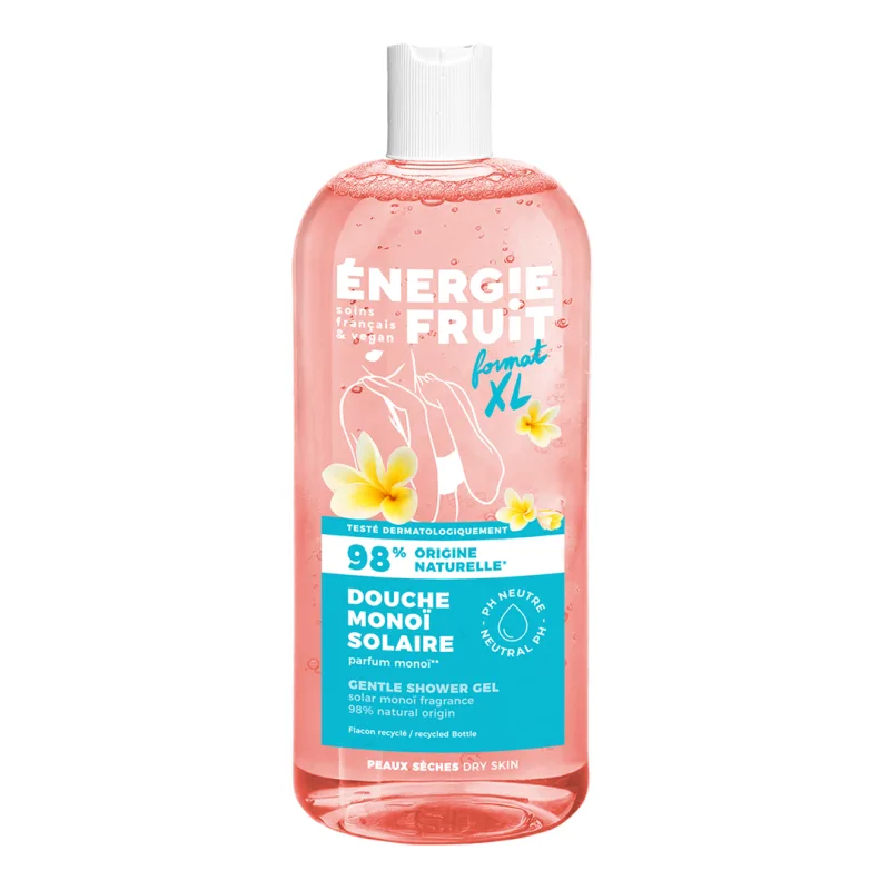 Gel de dus hidratant cu Ulei de Monoi, 500 ml, Energie Fruit — preț și oferte