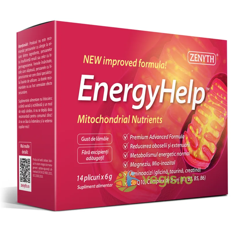 EnergyHelp 14 plicuri x 6g Zenyth — preț și oferte
