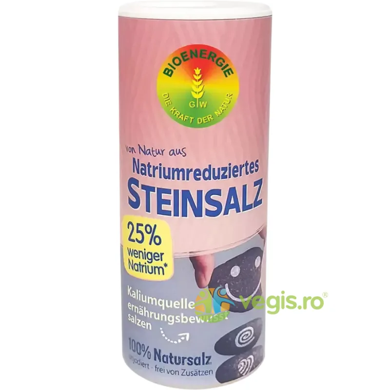 Sare Gema cu Continut Redus de Sodiu 200g BIOENERGIE — preț și oferte